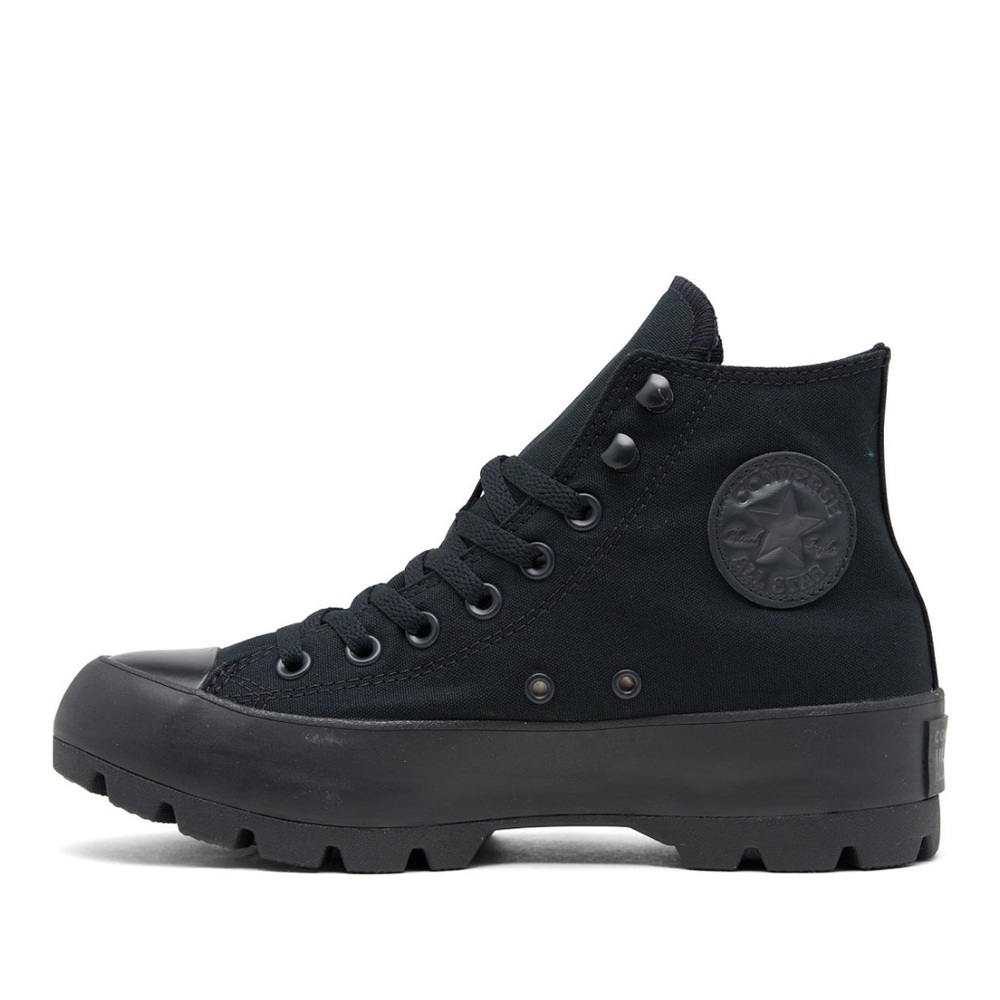 Converse High Top Platform, Black, size 7. New! Without box.